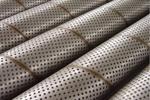 Spiral perforated tubes